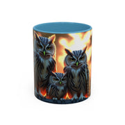 Owl Vibes Coffee Mug - Perfect for Nature Lovers, Birdwatchers, or Gifts for Animal Lovers, Unique Decor, Cozy Drinkware