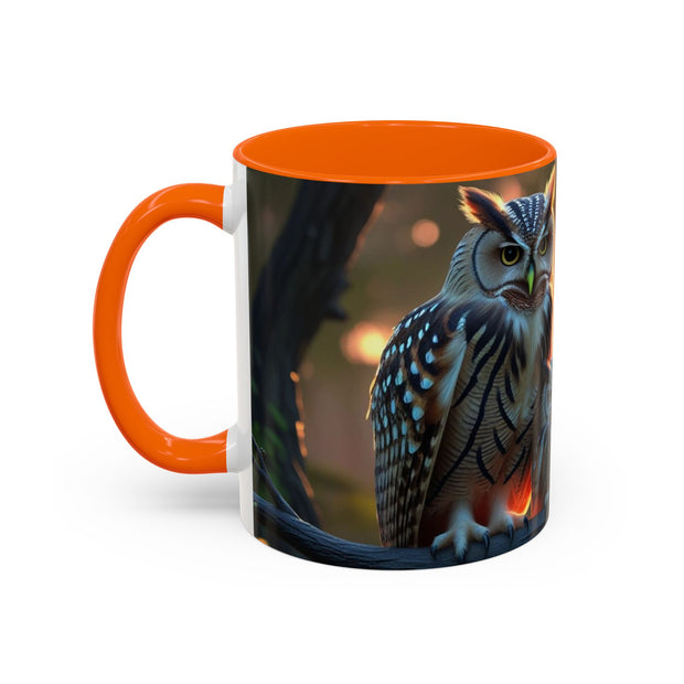 Owl Vibes Coffee Mug - Perfect for Nature Lovers, Birdwatchers, or Gifts for Animal Lovers, Unique Decor, Cozy Drinkware
