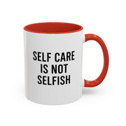 Self Care Coffee Mug, Motivational Mug, Gifts for Friends, Self-Love Mug, Inspirational Drinkware