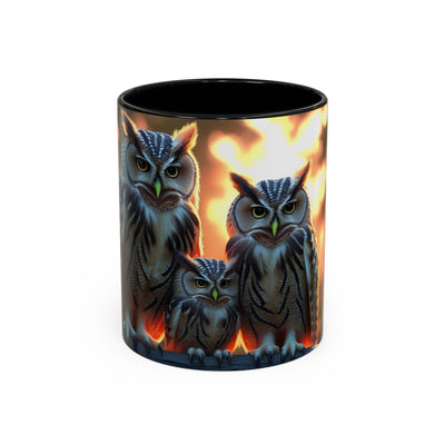 Owl Vibes Coffee Mug - Perfect for Nature Lovers, Birdwatchers, or Gifts for Animal Lovers, Unique Decor, Cozy Drinkware