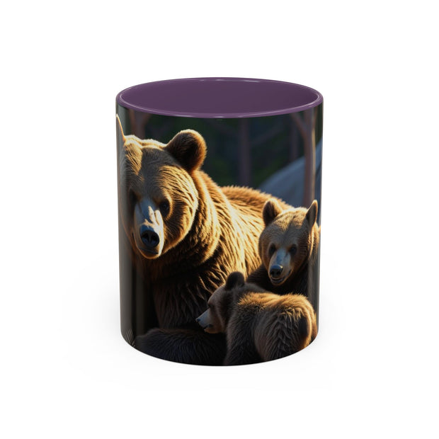 Cozy Bear Coffee Mug | Perfect for Nature Lovers, Gift for Wildlife Enthusiasts, Animal Lover's Cup, Eco-Friendly Mug, Hiking Essentials