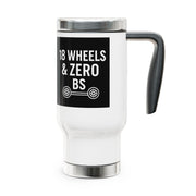 Travel Mug with Handle - Perfect for Drivers, Gift for Truckers, Coffee Lovers, Road Trip Essentials, Birthday Gift