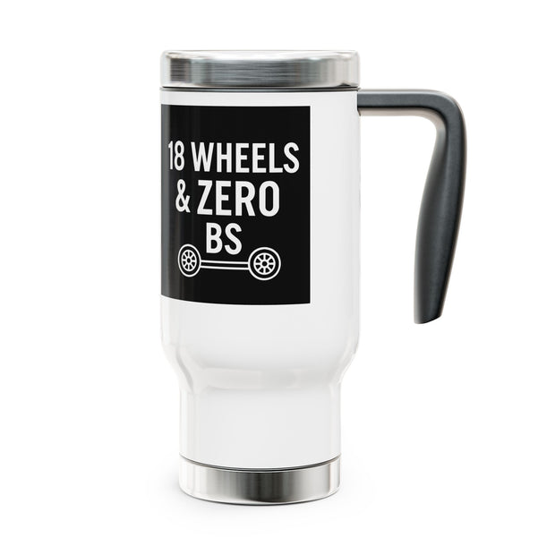 Travel Mug with Handle - Perfect for Drivers, Gift for Truckers, Coffee Lovers, Road Trip Essentials, Birthday Gift