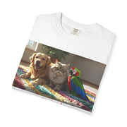Cute Pet-Themed T-Shirt, Perfect for Animal Lovers, Gifts for Pet Owners, Cozy Casual Wear, Great for Birthdays, Fun Designs