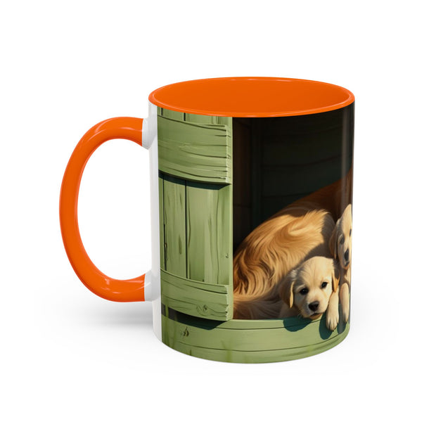 Paw-sitive Vibes Coffee Mug, Dog Lover Gift, Cute Animal Mug, Pet Owner Present, Puppy Mug for Coffee and Tea