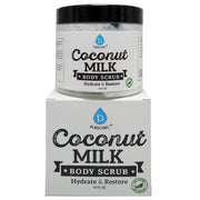 100% Natural Coconut Milk Body Scrub 14oz-2