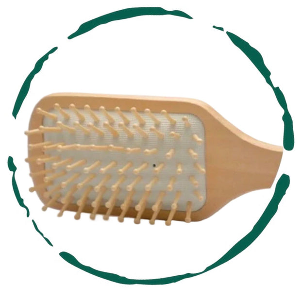Wooden Detangling Hair Brush-0