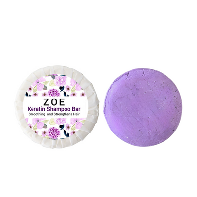 Zoe Keratin Shampoo Bar | Smoothing  and Strengthens Hair-0