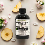 Apple Cider Vinegar + Rose Water Toner - Prevent Breakouts and  Minimize Blemishes with  Soothing Lavender Oil-3
