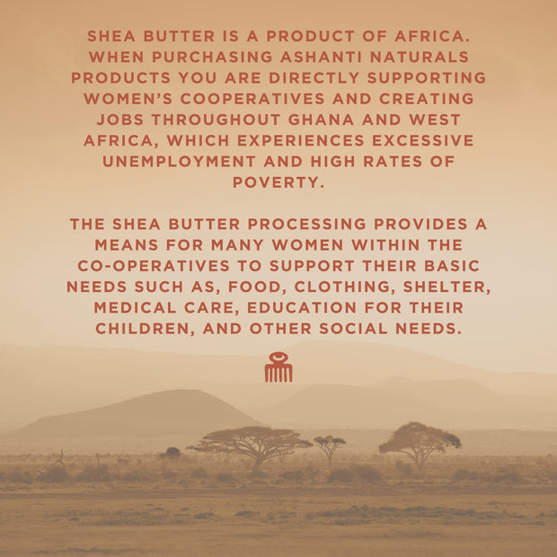 Ashanti Naturals Midnight Amber Shea Souffle Body Moisturizer 8 Ounce