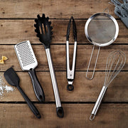 , 42Pc Kitchen Utensil Set, Nylon & Stainless Steel, Cooking & Baking Set, Black