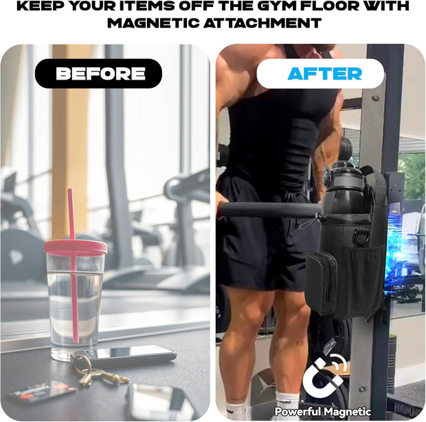 Magnetic Fitness Companion Bag