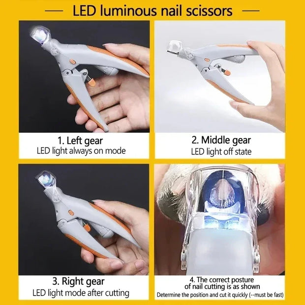 BrightPaw LED Nail Clippers