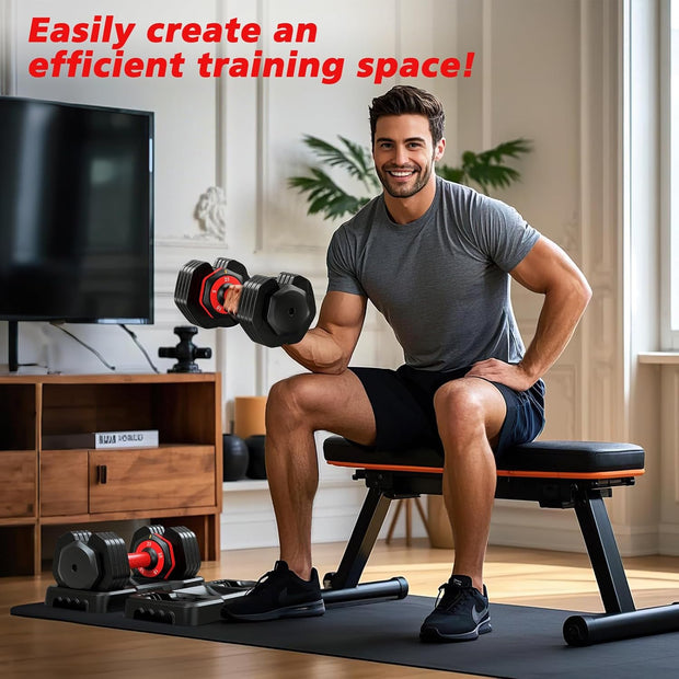 FlexiFit Adjustable Dumbbells