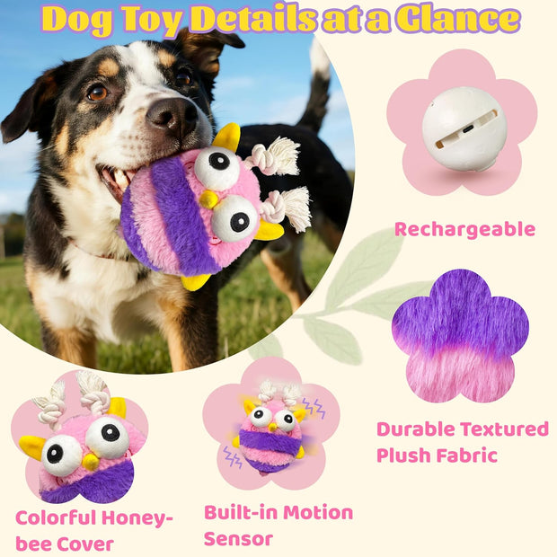 Buzzing Bee Dog Toy