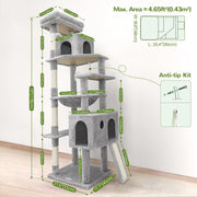 Cozy Castle Cat Tower