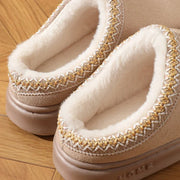 Cozy Fluffy Platform Slippers