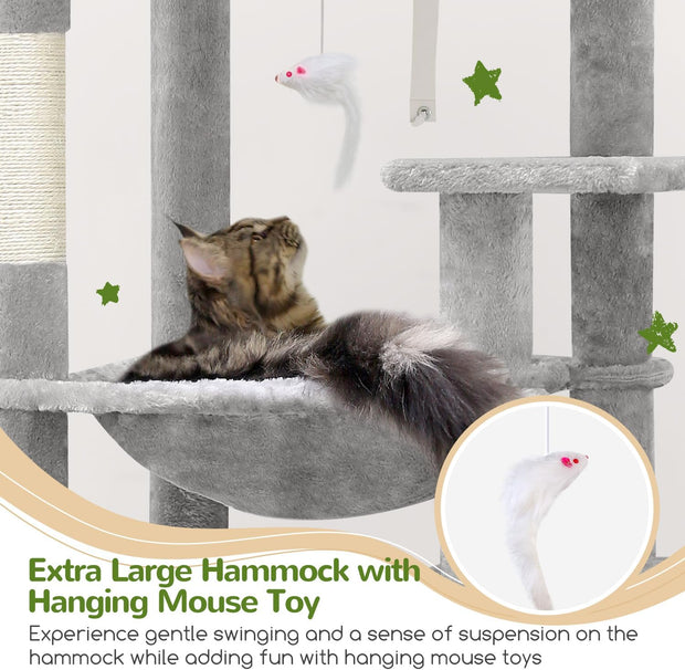 Cozy Castle Cat Tower