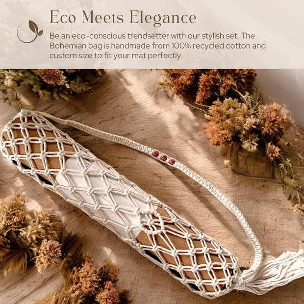 Boho Flow Eco Cork Yoga Mat