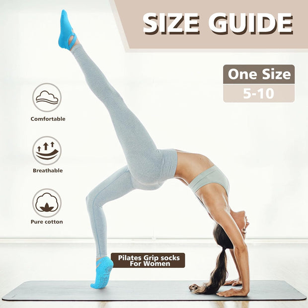 ComfyGrip Yoga Socks for Women