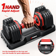 FlexiFit Adjustable Dumbbells