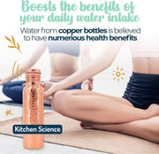Pure Copper Hydration Bottle