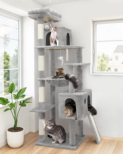 Cozy Castle Cat Tower