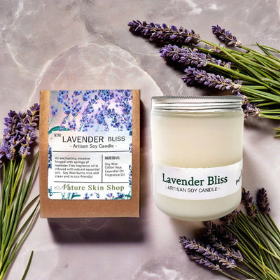 Lavender Bliss Artisan Soy Candle-0