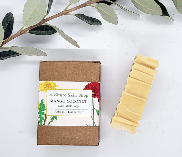 Mango Coconut Soap, Goat Milk Soap-0