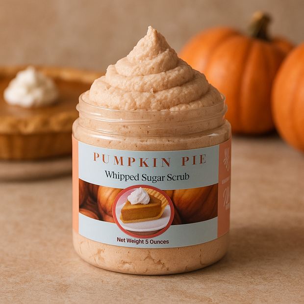 Pumpkin Pie Sugar Scrub - Exfoliating Body Scrub for Smooth Skin-1