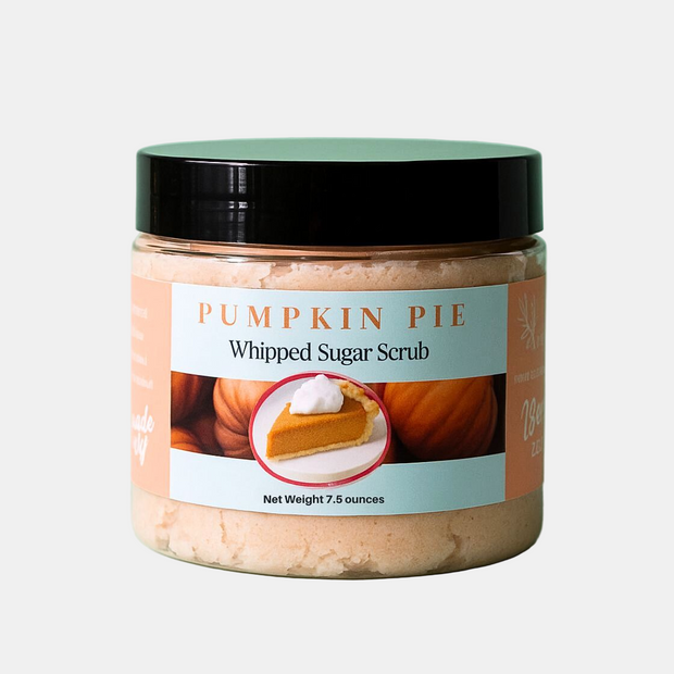 Pumpkin Pie Sugar Scrub - Exfoliating Body Scrub for Smooth Skin